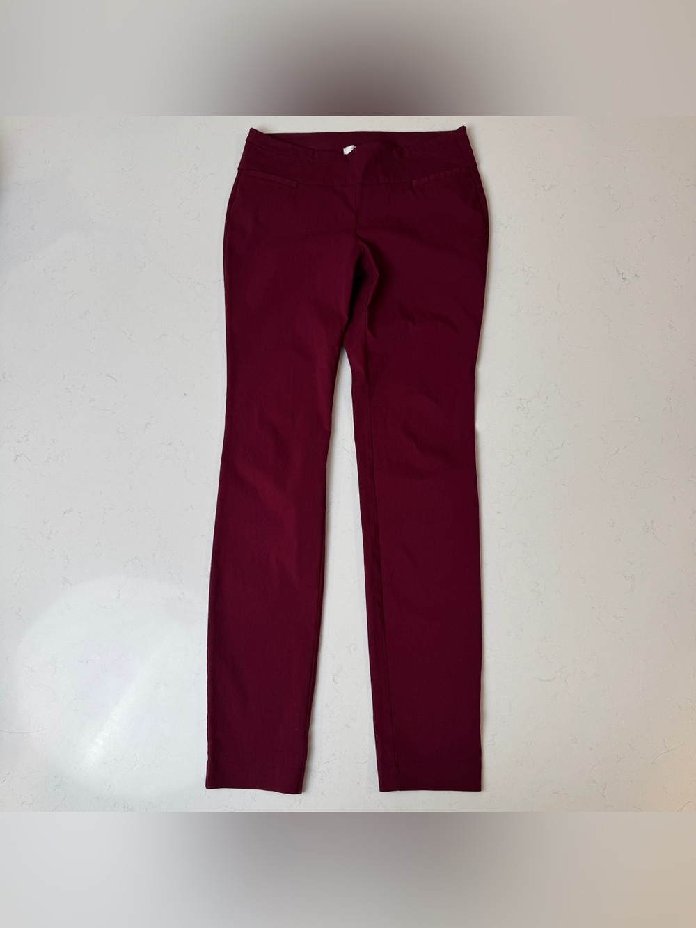 Ricki's Wine Stretch Ponte Leggings